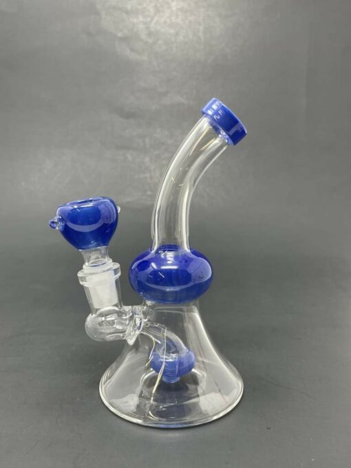 Shop 5.5" Blue Showerbend Bong in australian