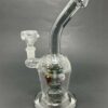 Shop 9" Black Premium Mushroom Shower Bend Bong in australian