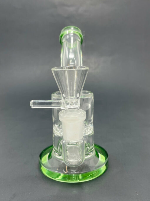 Shop 5" Green Honeycomb Shower Bend Bong in australian