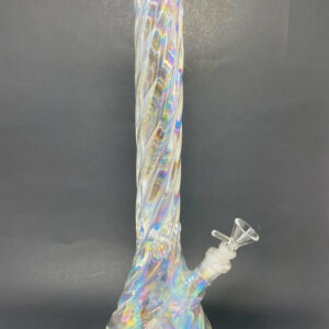 Shop 16" All Twisted Iridescent Beaker Bong in australian