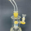 Shop 9" Yellow Mushroom Percolator Bong in australian