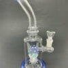 Shop 9" Blue Mushroom Percolator Bong in australian
