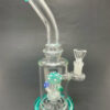 Shop 9" Aqua Mushroom Percolator Bong in australian