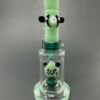 Shop 8" Green Panda Straight Percolator Bong in australian