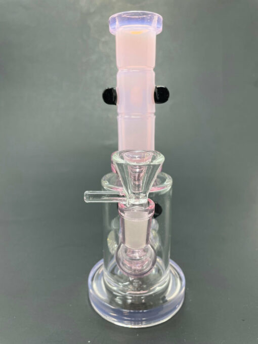 Shop 8" Pink Panda Straight Percolator Bong in australian