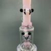 Shop 8" Pink Panda Straight Percolator Bong in australian