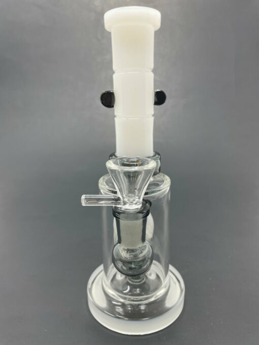 Shop 8" White Panda Straight Percolator Bong in australian