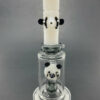 Shop 8" White Panda Straight Percolator Bong in australian