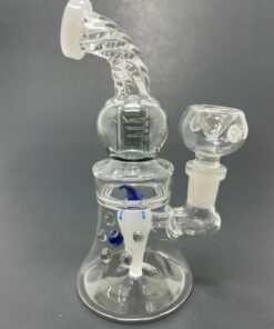 Shop 6" White Chili Pepper Shower Bend Bong in australian