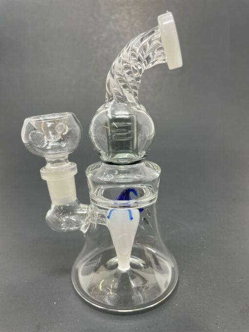 Shop 6" White Chili Pepper Shower Bend Bong in australian