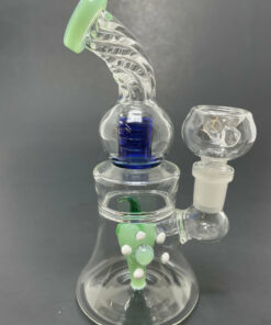 Shop 6" Green Chili Pepper Shower Bend Bong in australian