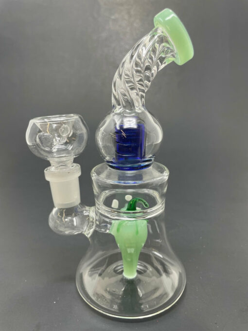Shop 6" Green Chili Pepper Shower Bend Bong in australian