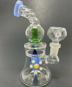 Shop 6" Blue Chili Pepper Shower Bend Bong in australian