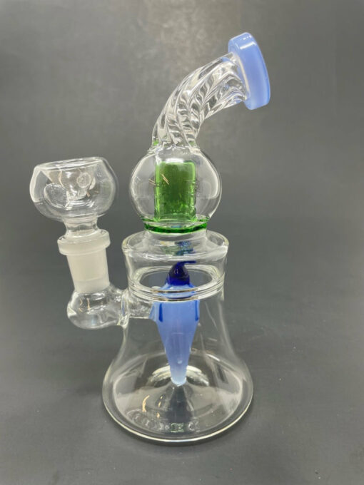 Shop 6" Blue Chili Pepper Shower Bend Bong in australian