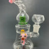 Shop 6" Pink Chili Pepper Shower Bend Bong in australian