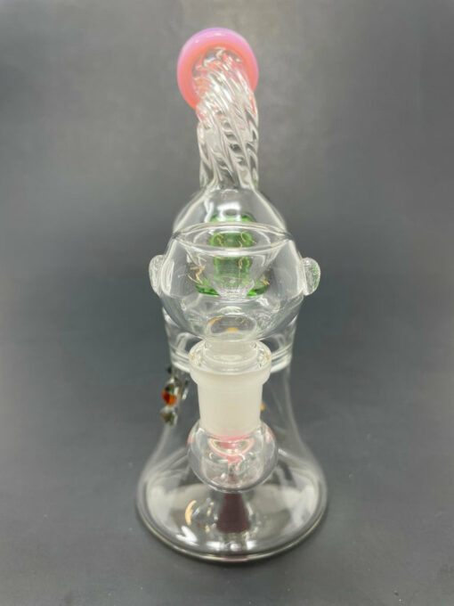 Shop 6" Pink Chili Pepper Shower Bend Bong in australian