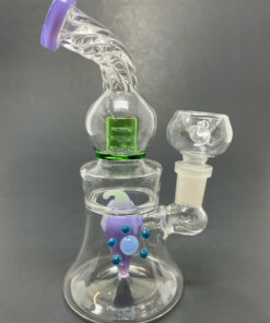 Shop 6" Purple Chili Pepper Shower Bend Bong in australian