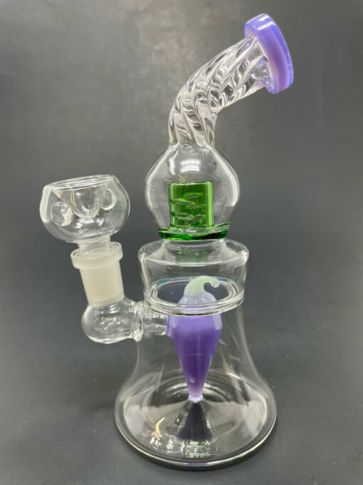 Shop 6" Purple Chili Pepper Shower Bend Bong in australian