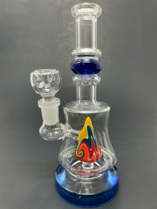 Shop 8" Blue Single Mountain Percolator Bong in australian