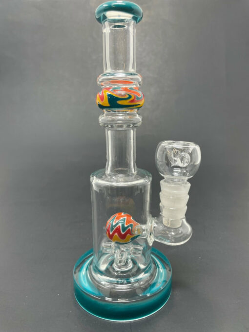Shop 7" Aqua Single Percolator Ball Bong in australian
