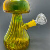 Shop 5"Yellow/Blue Mushroom Shaped Bong in australian