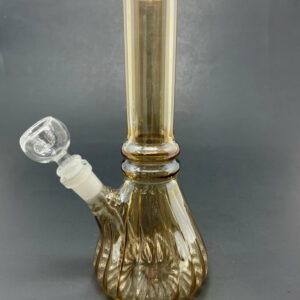 Shop 8" Golden Iridescent w/ Twisted Beaker Base Bong in australian