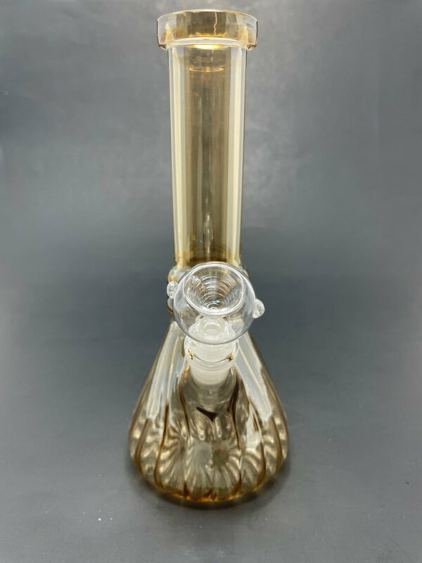 Shop 8" Golden Iridescent w/ Twisted Beaker Base Bong in australian