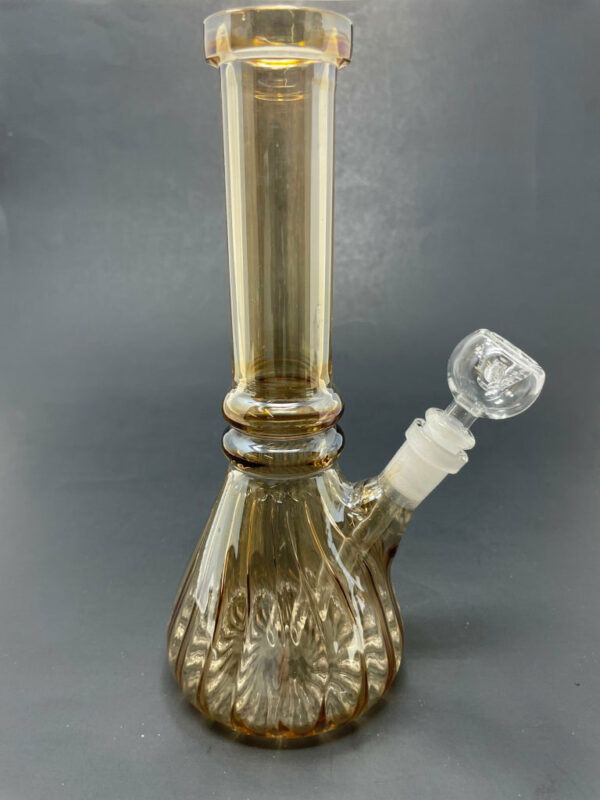 Shop 8" Golden Iridescent w/ Twisted Beaker Base Bong in australian