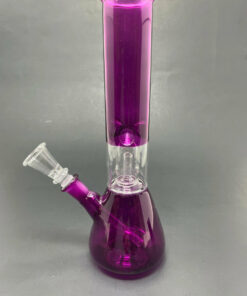 Shop 10" Neon Plum Single Percolator Bong in australian