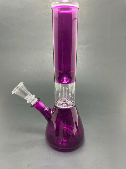 Shop 10" Neon Plum Single Percolator Bong in australian