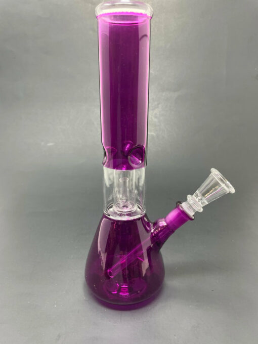 Shop 10" Neon Plum Single Percolator Bong in australian