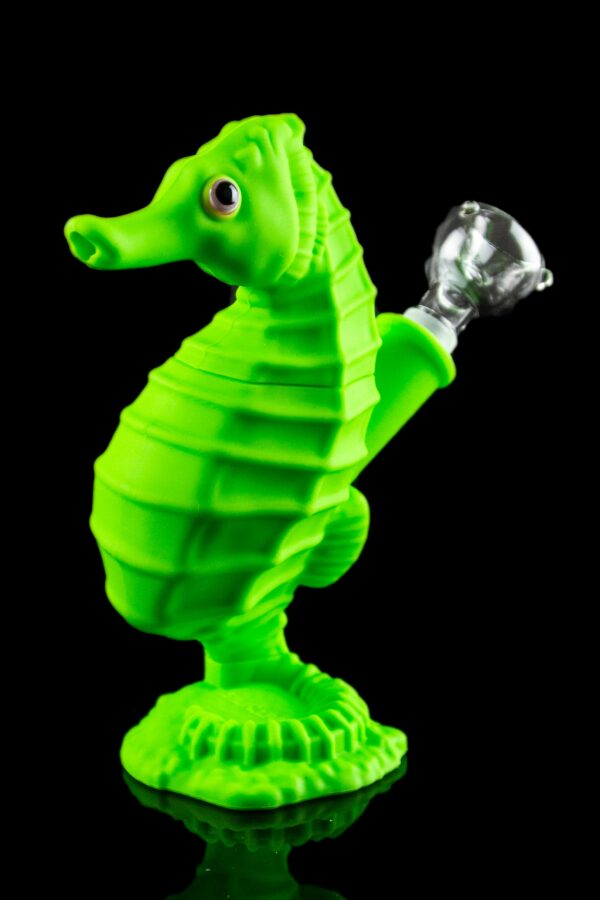 Shop Premium Silicone Seahorse Molded Water Pipe in australian