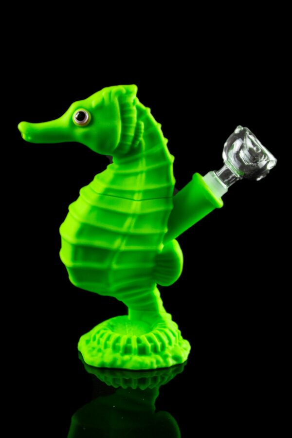 Shop Premium Silicone Seahorse Molded Water Pipe in australian
