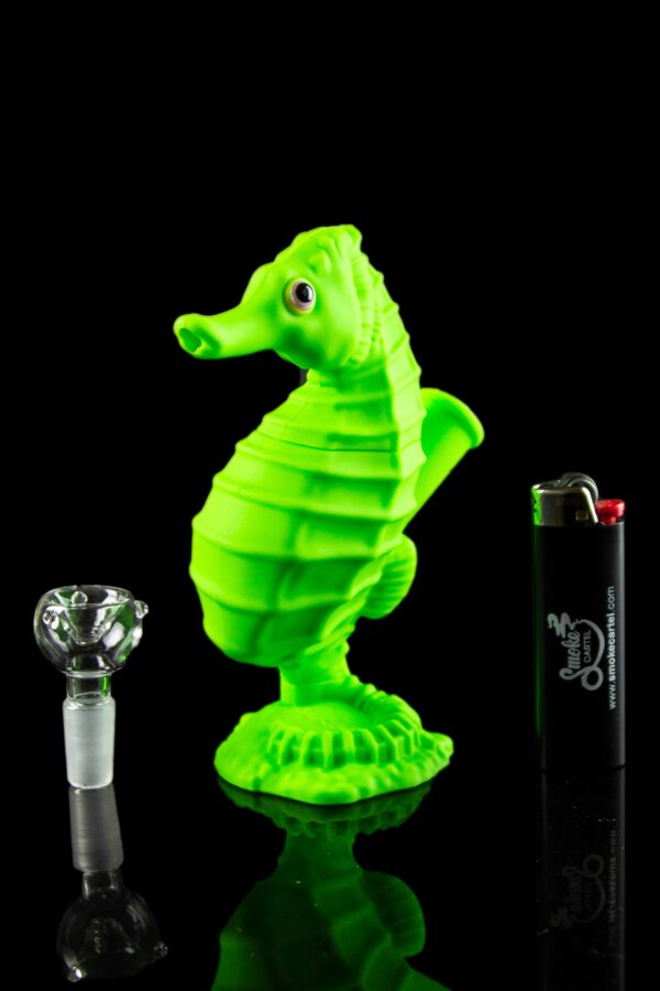 Shop Premium Silicone Seahorse Molded Water Pipe in australian