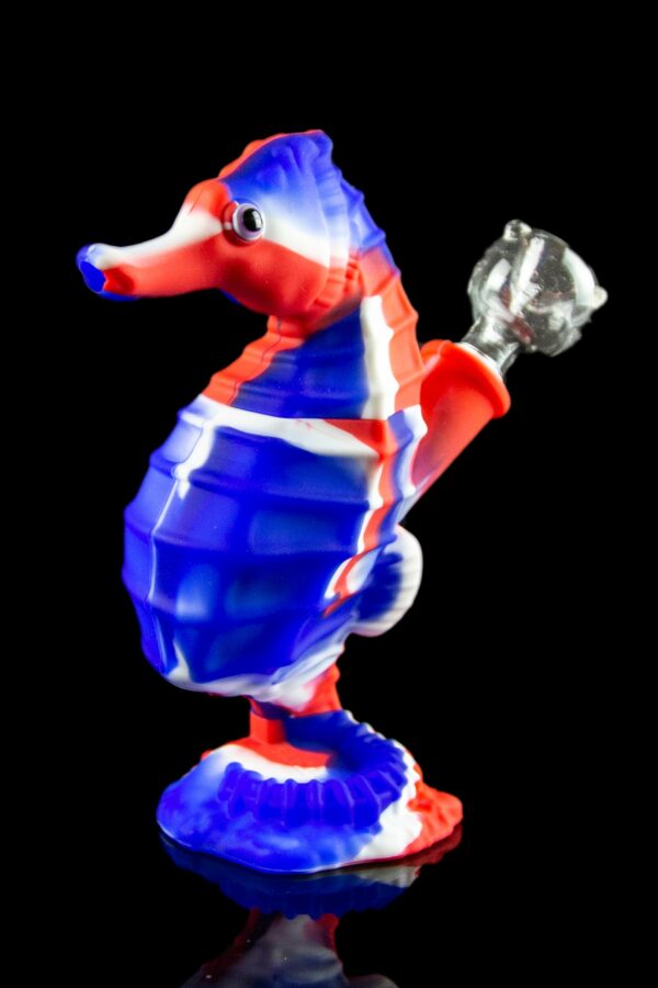 Shop Premium Silicone Seahorse Molded Water Pipe in australian