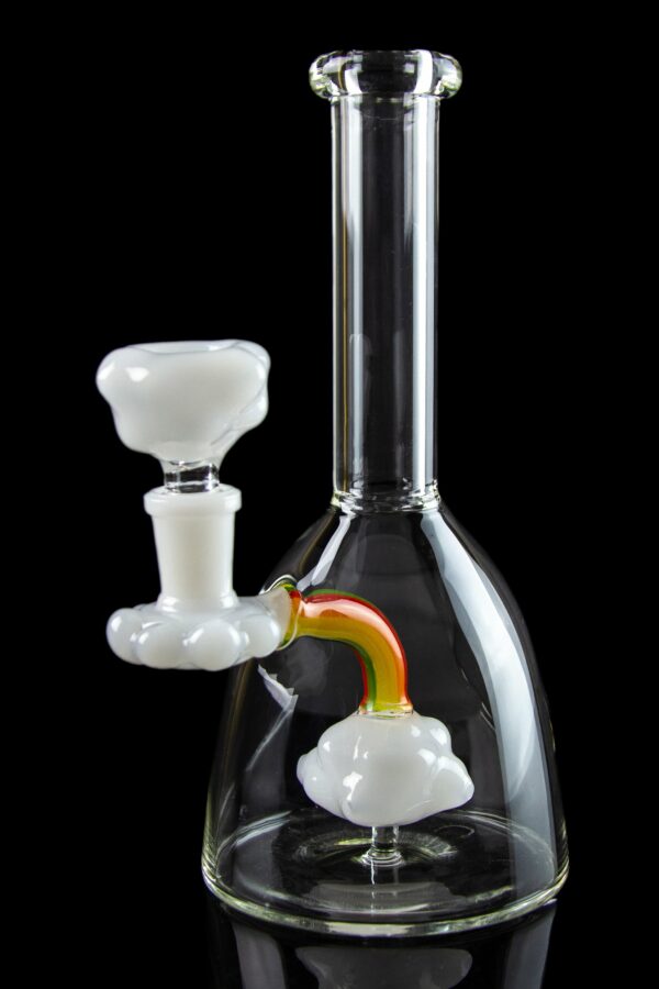 Shop Rainbow Cloud Beaker Bong - Taste the Rainbow in australian