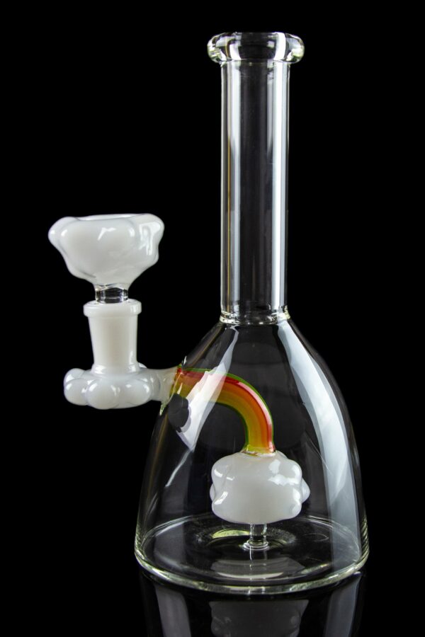 Shop Rainbow Cloud Beaker Bong - Taste the Rainbow in australian