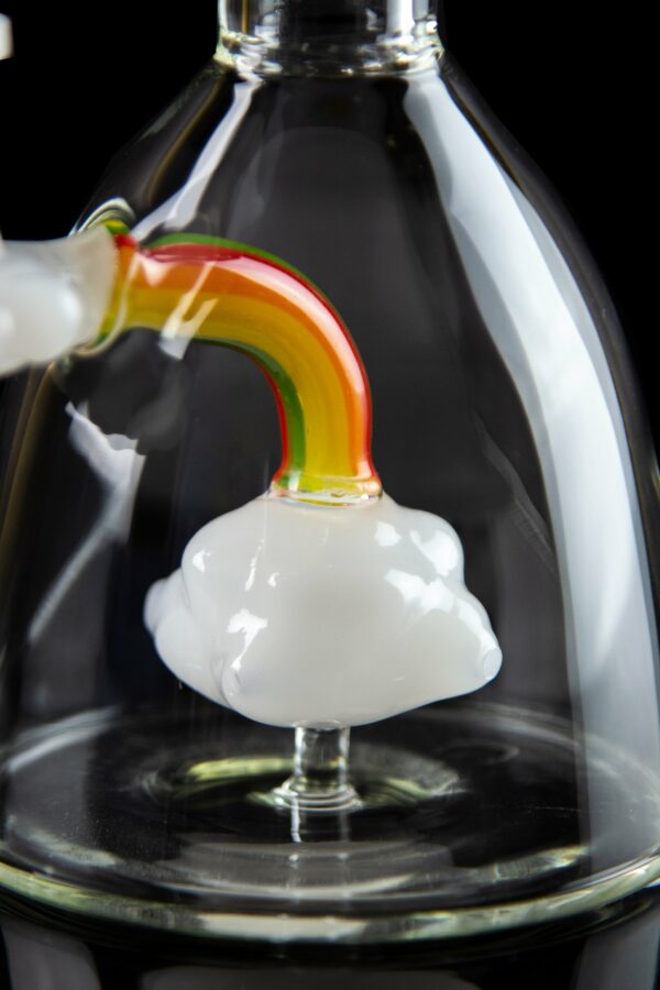 Shop Rainbow Cloud Beaker Bong - Taste the Rainbow in australian