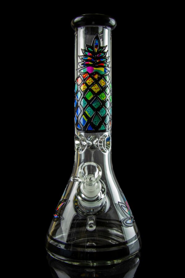 Shop Psychedelic Pineapple Beaker Bong in australian