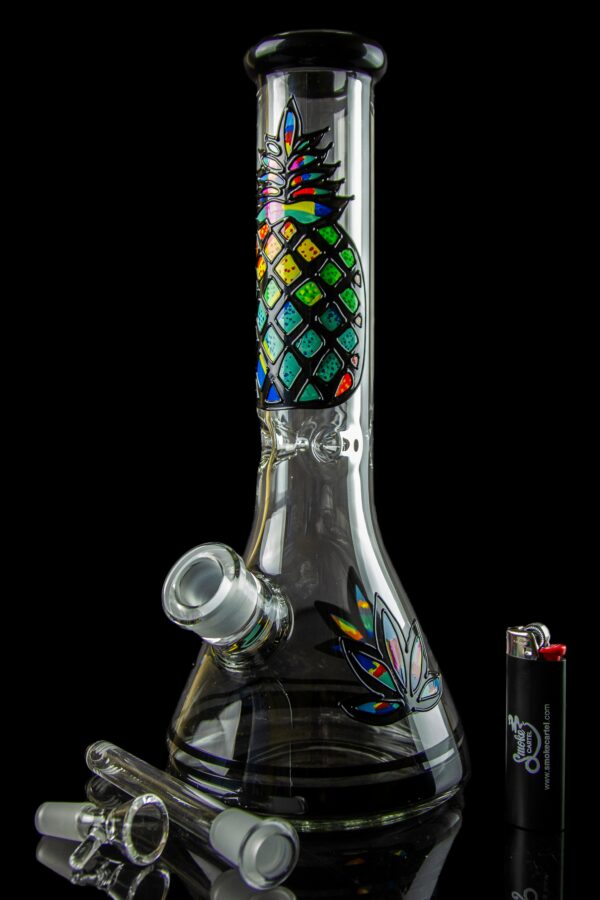 Shop Psychedelic Pineapple Beaker Bong in australian