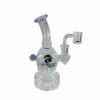 Shop Tsunami Concentrate Glass Rig Mini Egg 6″ - Purple in australian