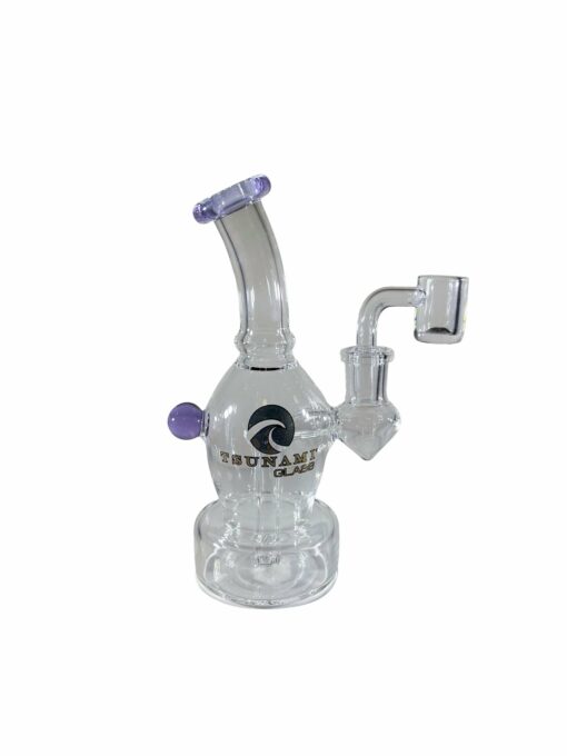 Shop Tsunami Concentrate Glass Rig Mini Egg 6″ - Purple in australian