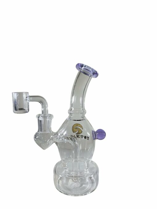 Shop Tsunami Concentrate Glass Rig Mini Egg 6″ - Purple in australian