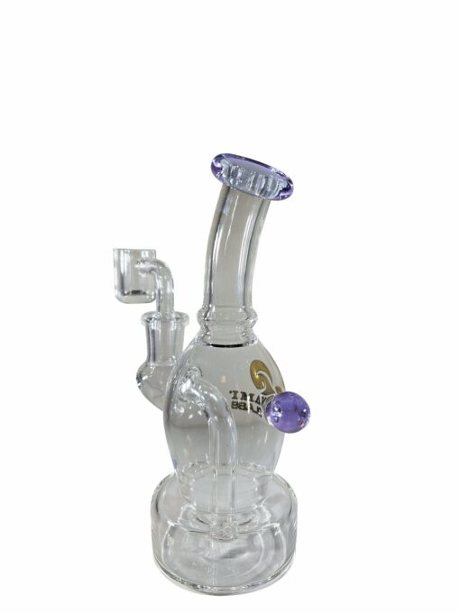 Shop Tsunami Concentrate Glass Rig Mini Egg 6″ - Purple in australian