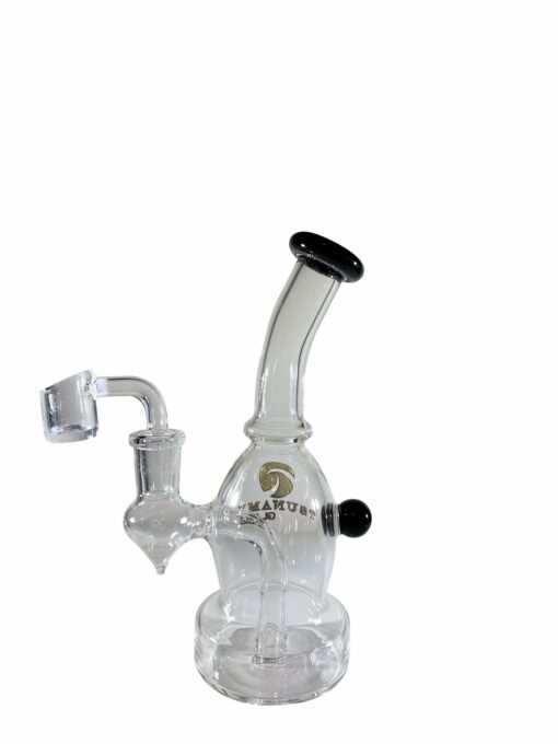 Shop Tsunami Concentrate Glass Rig Mini Egg 6″ - Black in australian