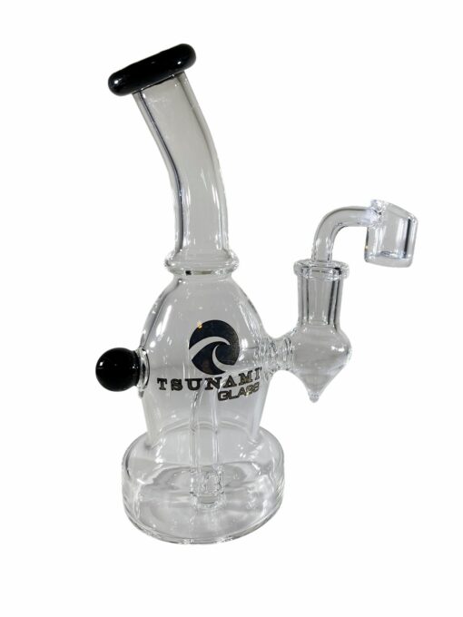Shop Tsunami Concentrate Glass Rig Mini Egg 6″ - Black in australian