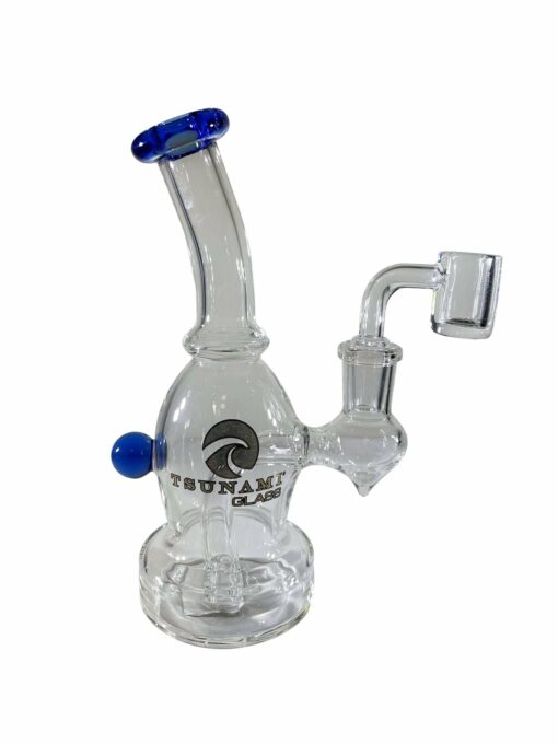 Shop Tsunami Concentrate Glass Rig Mini Egg 6″ - Blue in australian