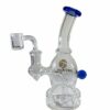 Shop Tsunami Concentrate Glass Rig Mini Egg 6″ - Blue in australian