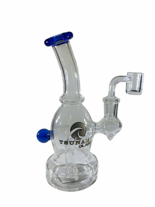Shop Tsunami Concentrate Glass Rig Mini Egg 6″ - Blue in australian