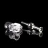 Shop 14.5mm Super Tall and Skinny Round Bottom Quartz Banger and Carb Cap Set in australian